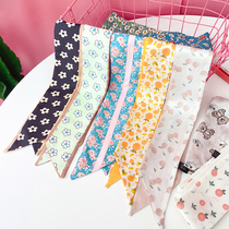 Childrens hair accessories hair band female tie hair cute ribbon bow headwear baby silk scarf head rope little girl ribbon