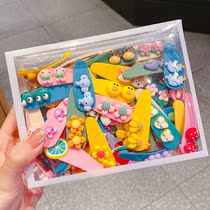 Girl Princess hairclip Korean childrens hair accessories children broken hair card bbclip baby cute bangs clip headdress