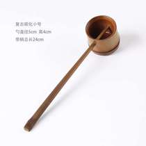 Bamboo water scoop Soup scoop Water scoop Wine scoop Bamboo spoon Japanese tea spoon Tea scoop Tea spoon Tea ceremony long handle Bamboo water scoop Bamboo scoop