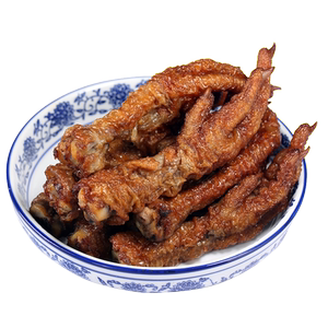 宏达虎皮凤爪 散装网红卤味鸡爪鸡肉类办公室休闲食品零食小吃
