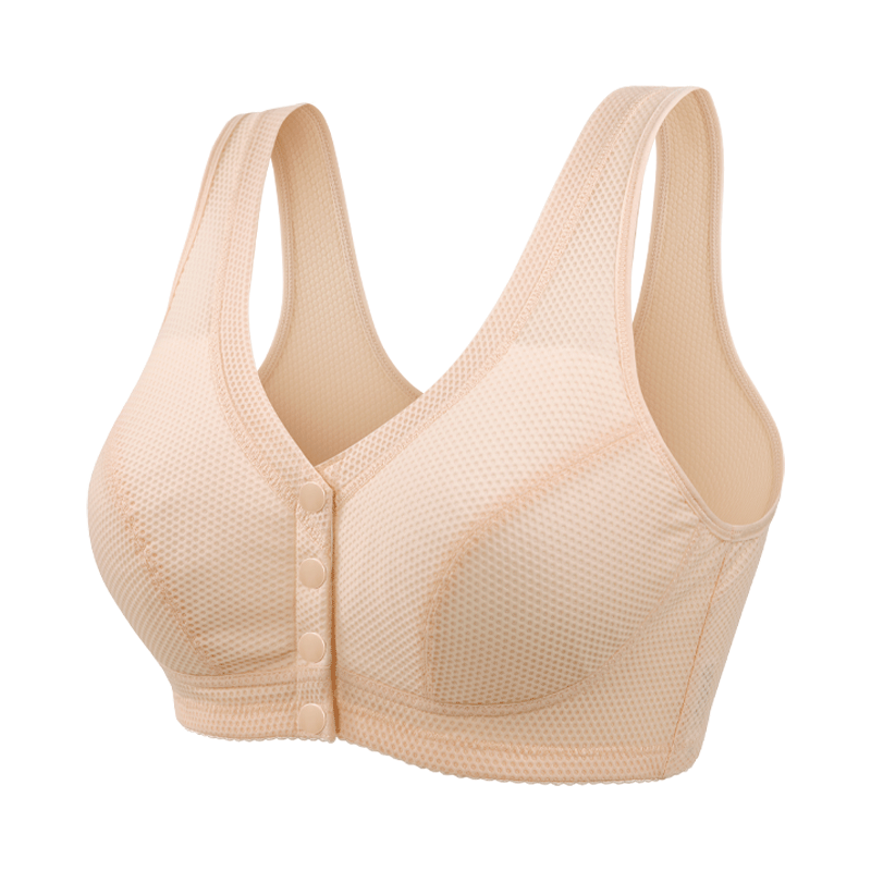 Mom underwear bra middle-aged women pure cotton front buckle vest elderly people without steel ring bra 2025 new hot model
Mom underwear bra middle-aged women pure cotton front buckle vest elderly people without steel ring bra 2025 new hot model