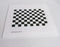 Checkerboard alumina calibration plate Diffuse reflection non-reflective 12*9 square visual optical correction plate