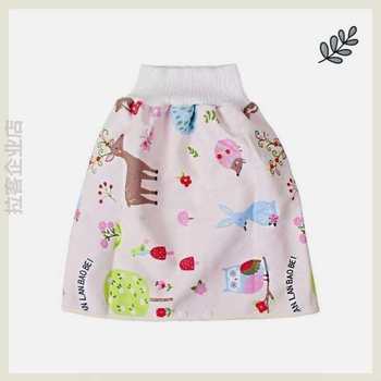 Artifact diaper skirt waterproof ເດັກ​ຍິງ​ເດັກ​ນ້ອຍ​ຂອງ​ເດັກ​ນ້ອຍ diaper diaper pad ປະ​ຈໍາ​ເດືອນ​ຕ້ານ​ການ​ຮົ່ວ​ໄຫລ​ຕ້ານ​ການ​ຂ້າງ​ຄຽງ​ຝ້າຍ​ຄວາມ​ປອດ​ໄພ​ການ​ຮົ່ວ​ໄຫຼ summer