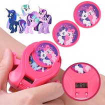 Childrens ejection Flying Saucer Watch toy boy Card launcher Altman cartoon puzzle animation electronic watch