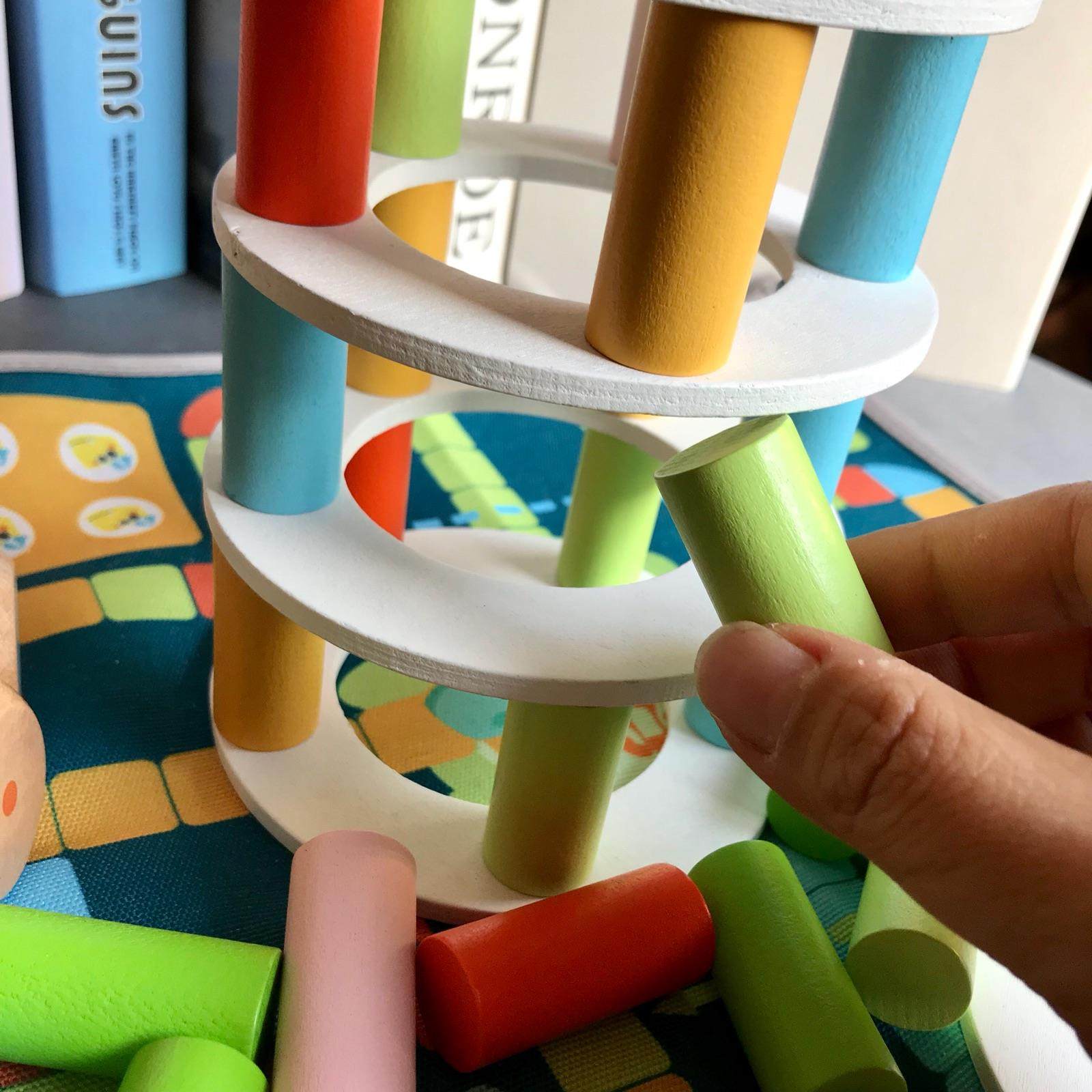 叠叠乐益智类早教互动宝宝桌面游戏层层叠动手益智其它玩具