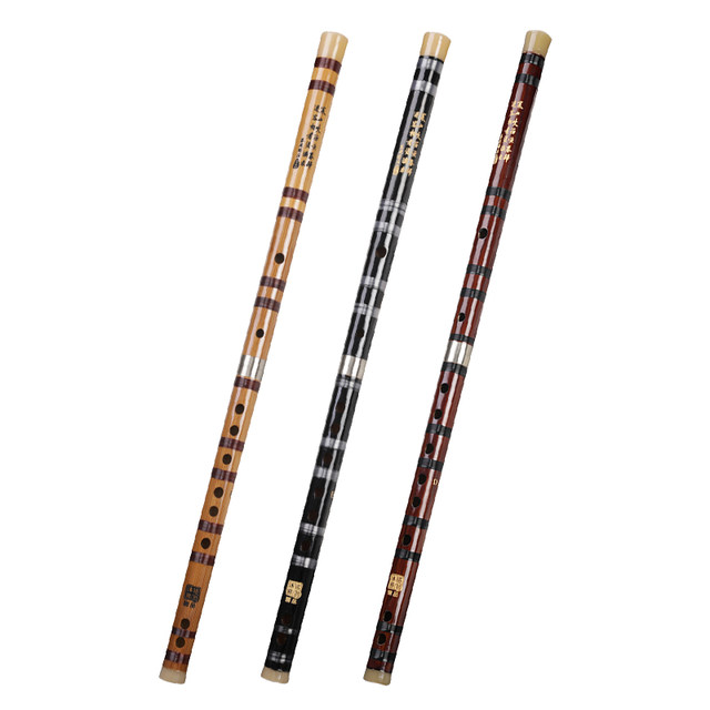 Flute Beginner's Bamboo Flute Instrument Student Children's Zero Basic Entry G Key Professional Playing F Ancient Style Horizontal Jade Piccolo