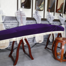 Thickened gold velvet guzheng cover 163 universal section 125-130 135-137 dust-proof violin cover printed ancient zither sleeve