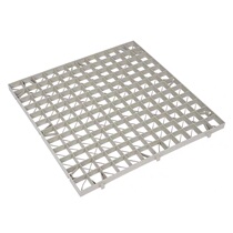 pp grill plate pp plastic grid plate grid plate exhaust gas tower filler support plate polypropylene grid plate 480 gr