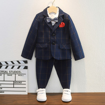 Boy gown Childrens Spring and Autumn Inn suit Ocean Suit Piano Playing the Birthday Performance Wedding West Suit