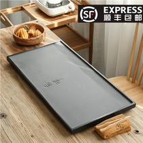 ten thousand artisan entire home tea tray natural urkin stone tea tray tray minimalist Gongfu tea tray stone tea sea