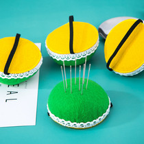 Needle insertion bag Household wrist bead needle insertion bag Cross stitch needle binding bag diy handmade fabric sewing needle insertion tool