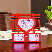 Custom wedding photo frame table photo album frame washing photo made table wall crystal acrylic simple creativity