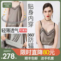 Jo Wei Yiyi Radiation Protection Pregnant Woman Dress Belly with Pregnancy Harness radiation-proof clothes to work invisible to wear