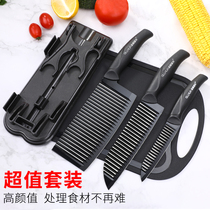 Jinli Lianhua kitchen knife kitchen household slicing knife stainless steel knife set chef fruit knife sharp meat knife