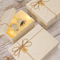 Goddess Festival Gift Box Advanced Sensation Three Eighth Womens Day Gift Box Birthday Gift Empty Box Mouth Red Surprise Gift Box