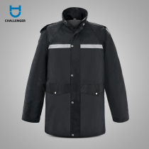 Reflective raincoat suit mens traffic split motorcycle anti-rain fluorescent yellow riding waterproof jacket raincoat reflective