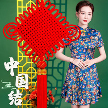 Chinese knot hanging piece living room large New Year lucky character Ping An knot celebration New House home porch wall decoration small