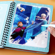 Ice Princess Water Painting Ben Elsa Children Wonder Repeatedly Graffiti Painting Album Nursery School Baby Girl Toy
