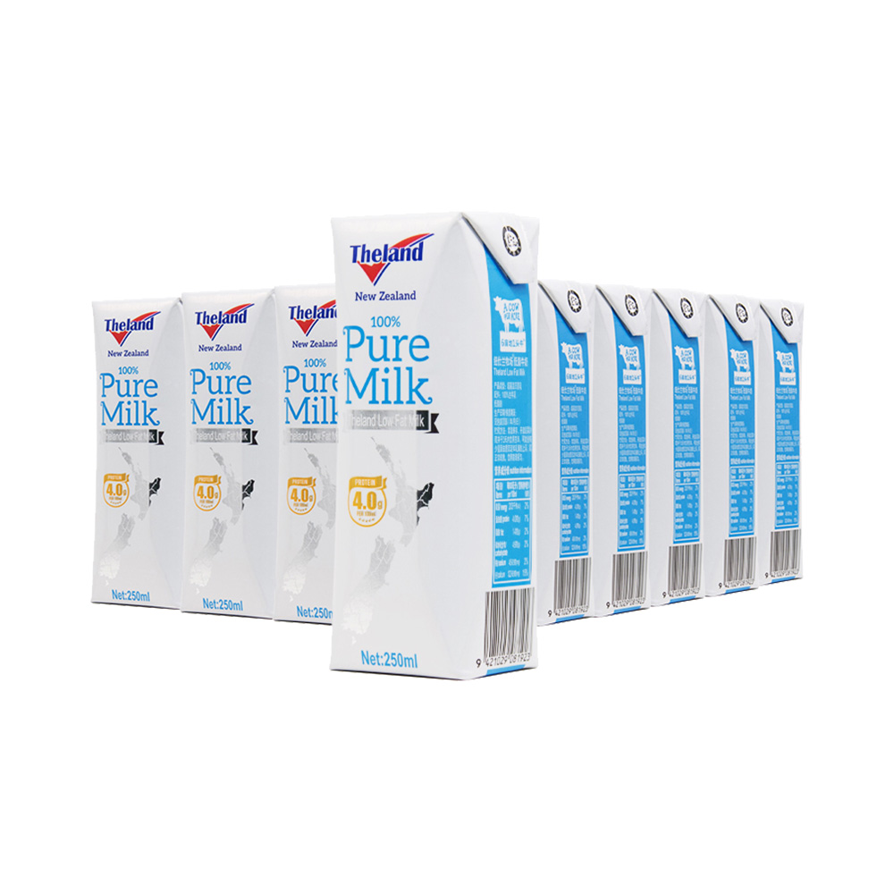 lightly raise new zealand imported new zealand 4.0 excellent milk protein low fat breakfast milk 250ml*24 fcl