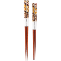 (Self-operated) Japanese Yosegi wooden chopsticks handmade Japanese-style pointed chopsticks for couples as a wedding blessing gift