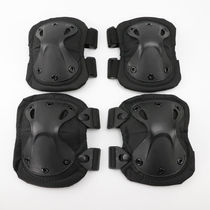 Knee pads cycling special riding sports knee pads camping equipment adult knee elbow pads four-piece outdoor CS Wild
