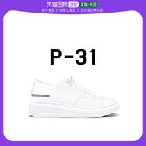 Korea direct mail P - 31 men and women of the same style and comfort new sneakers casual shoes white increase of 7cm