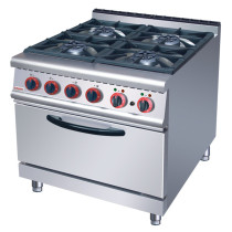 Jast four six-eye gas stove with electric oven commercial JZH-TQ-4 Natural Gas Gas stove JUSTA
