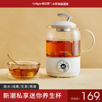 Gili High Health Preserving Pot Home Multifunction Flower Teapot Small Cooking Tea With Full Automatic Glass Oatmeal Stew Kettle