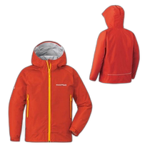 Japan direct mail montbell rain dancer jacket children 130-160GTX waterproof lightweight durable raincoat
