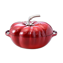 Japan direct mail STAUB tte round tomato 25cm vegetable garden casting enamel pot cherry 2 5L117125
