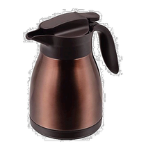(Direct mail from Japan) Pearl Metal Insulated Desktop Stainless Steel Kettle 1 0L Brown HB-1565