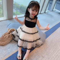 Italian Bambet childrens clothing baby girl princess dress girl summer childrens dress little girl gauze summer dress