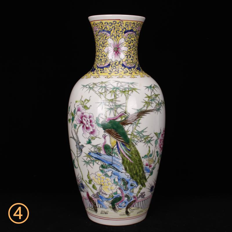 Jingdezhen imitation of the qing dynasty antique vases home furnishing articles of handicraft Chinese style restoring ancient ways furnishing articles for the collection