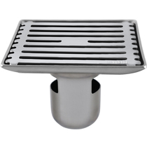 Gopijes 12X12CM304 stainless steel deodorant large floor drain 4 inch balcony toilet sewer 110 pipe