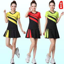 New square dance clothing short-sleeved cotton fitness dance clothing Yang Liping dance gymnastics performance sports suit