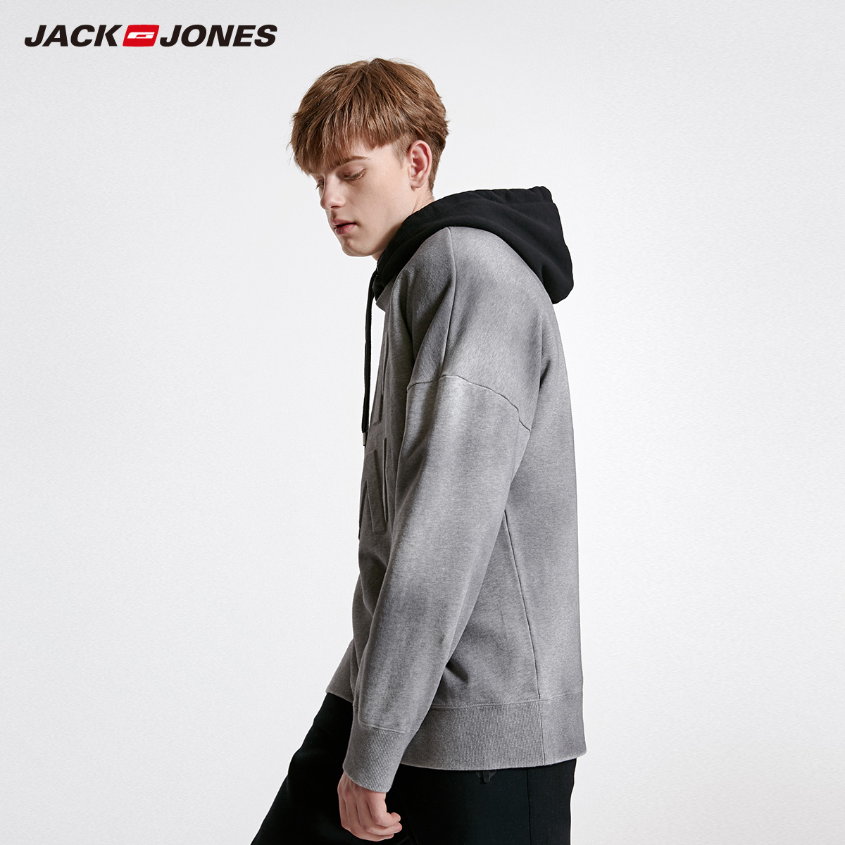 JackJones 杰克琼斯 立体字母设计 男式长袖卫衣 聚划算天猫优惠券折后￥139包邮（￥149-10）