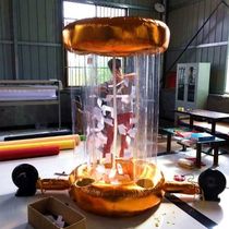 Spot can be customized inflatable money grab machine Trapezoidal money grab machine Cylindrical money grab machine Ball money grab machine gas mold