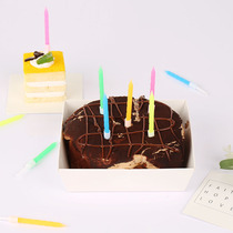 Color Spiral Small Candles Birthday Candles Children Creative Romantic Party Smoke Candles