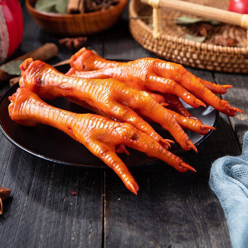 沟帮子独立包装熏鸡爪10袋(热品库)