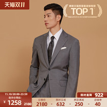 (Australian Pure Wool)SKARO Suit Men's Spring and Autumn Business Slimming Masquare Loading Groom suit