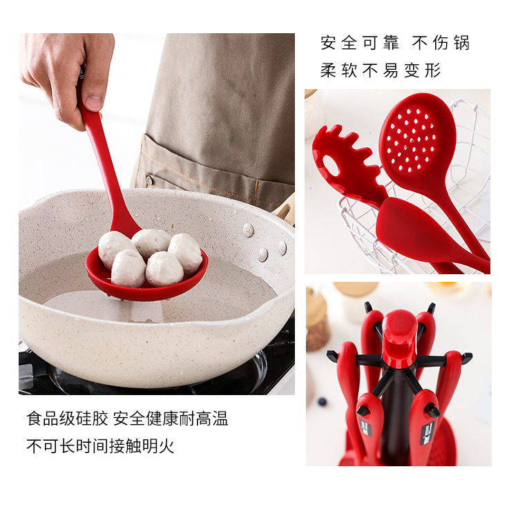 安全可靠不伤锅柔软不易变形食品级硅胶安全健康耐高温不可长时间接触明火-推好价 | 品质生活 精选好价