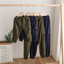 2021 New Tide autumn dress Korean mother and child mother womens net red ocean gas a family of three or four parent-child wear pants