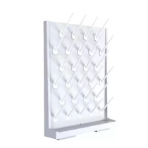 White drip rack single-sided double-sided white drain rack pp drip rack beaker rack Laboratory