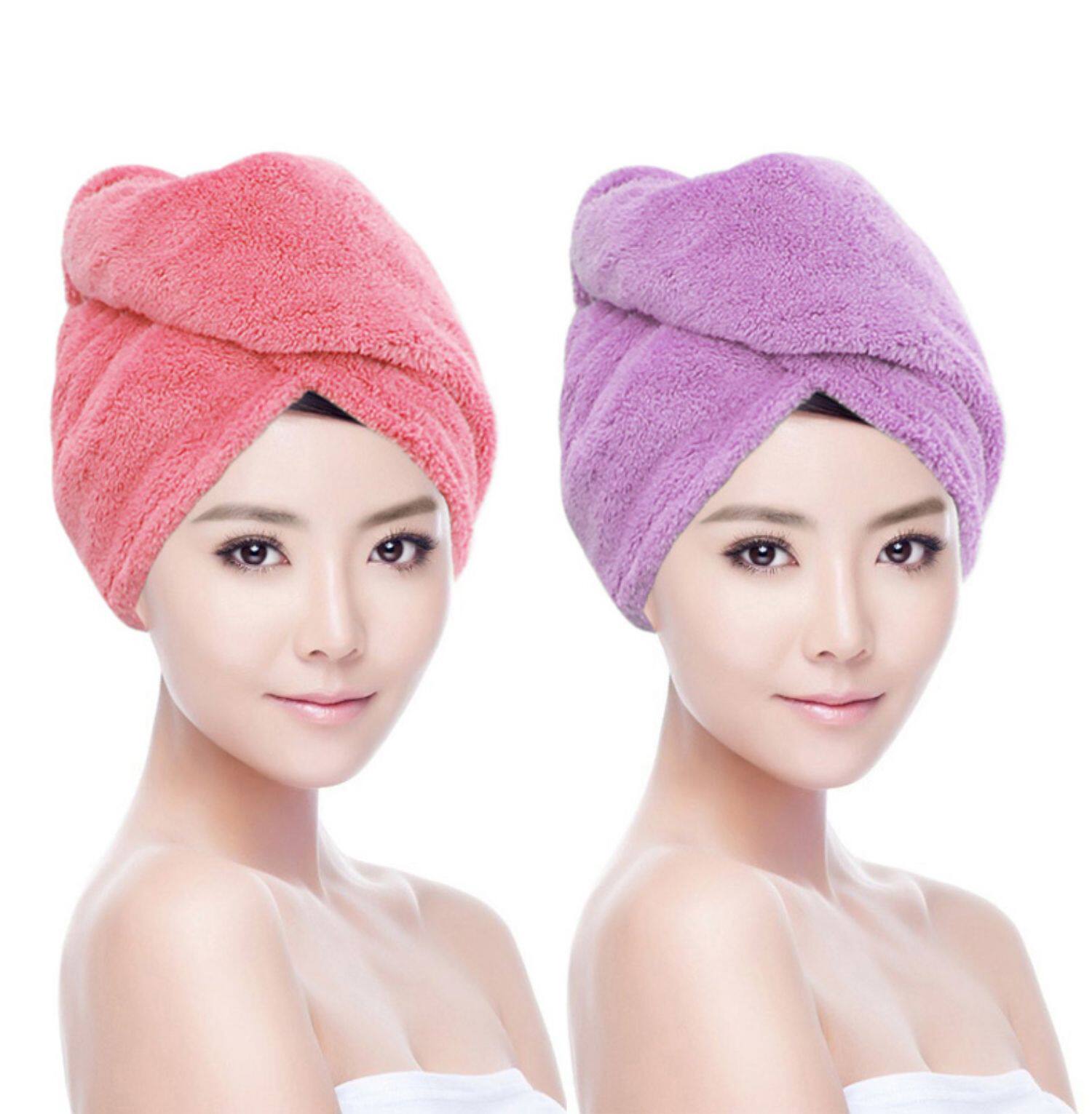 加厚干发帽吸水成人女长发擦头发包头毛巾浴帽可爱速干神器干发巾