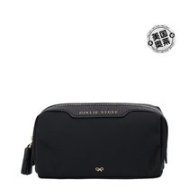 Anya Hind March Nylon handbag-black (American Ole) straight hair