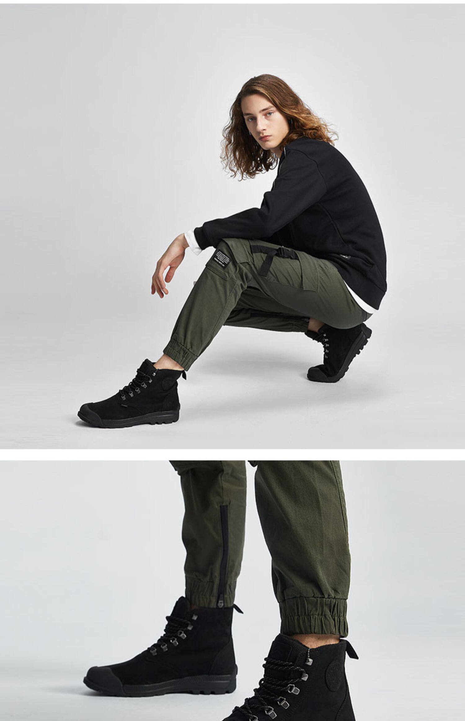 清仓palladium帕拉丁马丁靴男女潮鞋高帮百搭真皮工装鞋75188