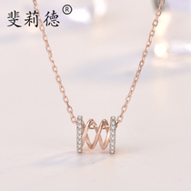 Small waist necklace female ins simple Net Red fashion hollow choker temperament Joker jewelry to give girlfriend gift