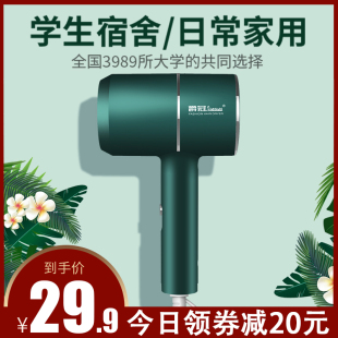 hair dryer for home use, no harm to hair, barber shop, size, power, anion hair care, mute air duct for dormitory students