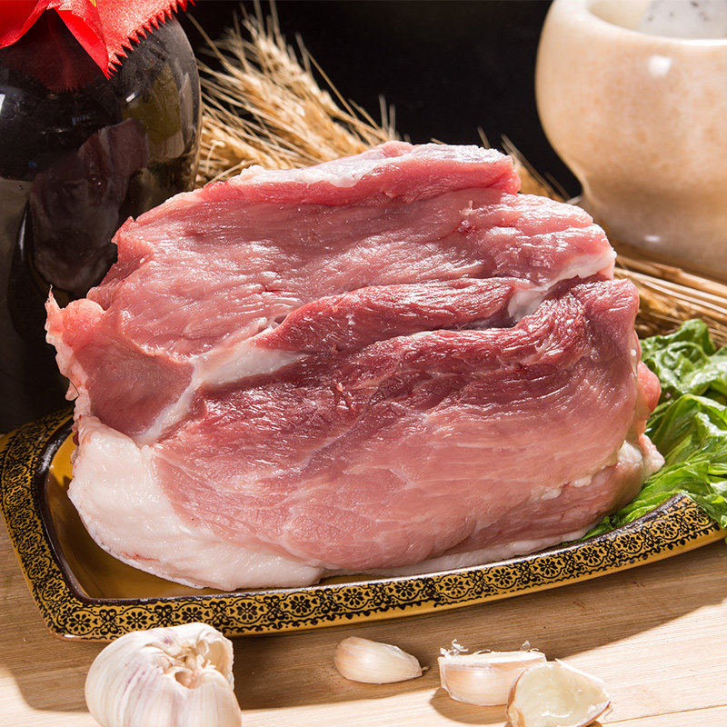 东北农家新鲜猪肉后鞧肉500g装