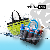 Mesh wash bag bath bag bath bag bathroom compartment swimming fitness spa storage bag